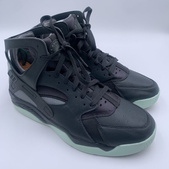 Nike Air Flight Huarache Dark Smoke Barely Green FJ4839-001 2023 Men's Size 11 - Picture 1 of 11